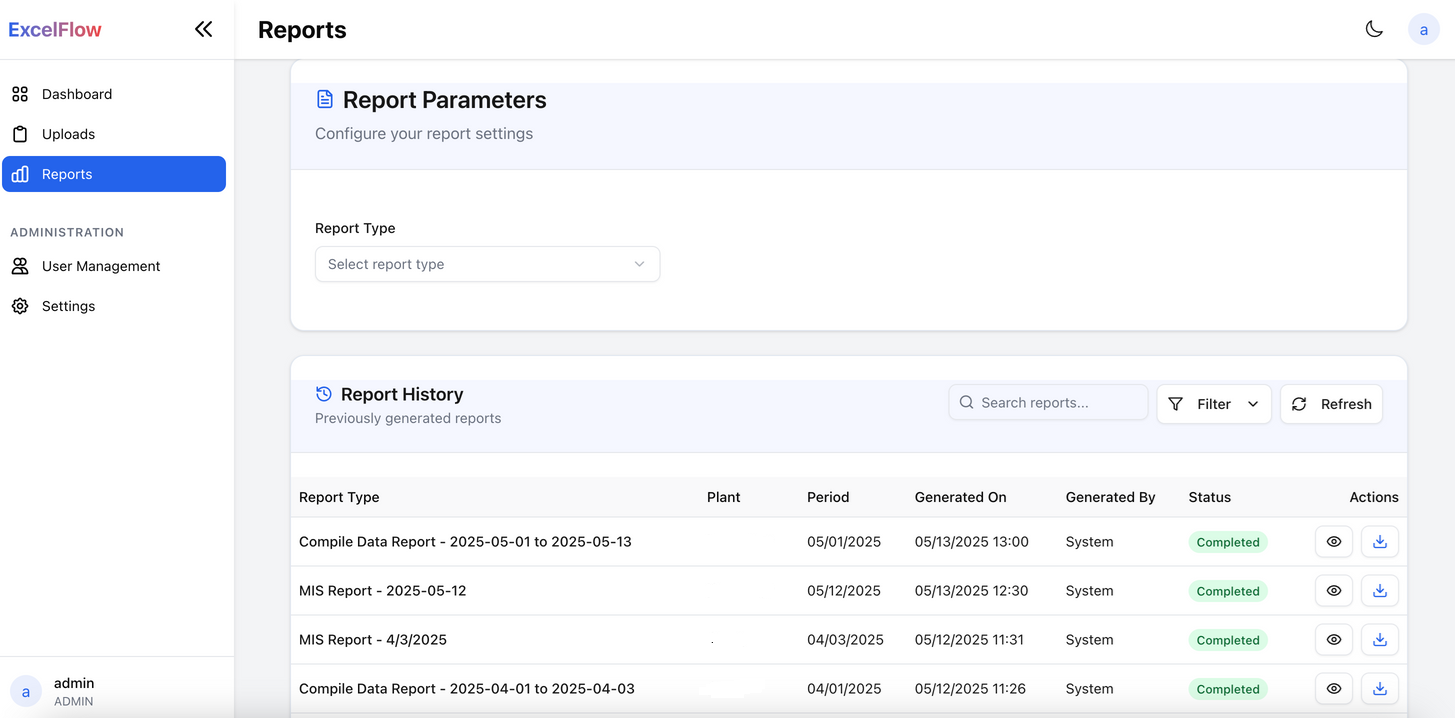 ExcelFlow: Automated Compliance Reports